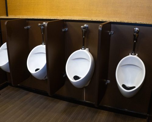 DSC02388. 11 STALL URINALS